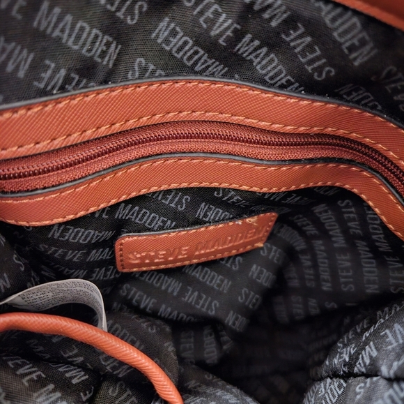Super Cute Steve Madden Burnt Orange Shoulder Bag - Picture 16 of 16
